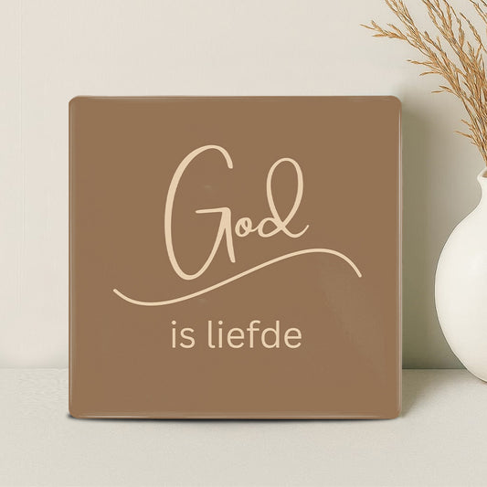 Tegel - God is liefde - Printazzy