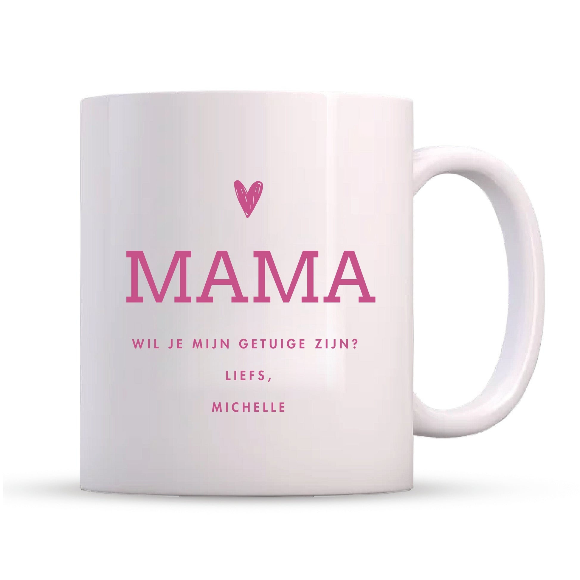 Mok Getuige vragen Mama - Wil je mijn getuige zijn?