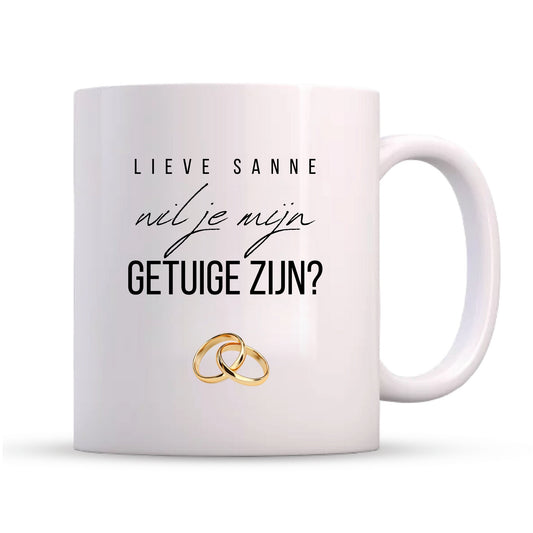 Mok Getuige vragen - Wil je mijn getuige zijn?