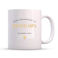 Mok Zwangerschapsaankondiging Opa - Gepromoveerd