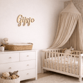 Naamdecoratie - Babynaam van hout