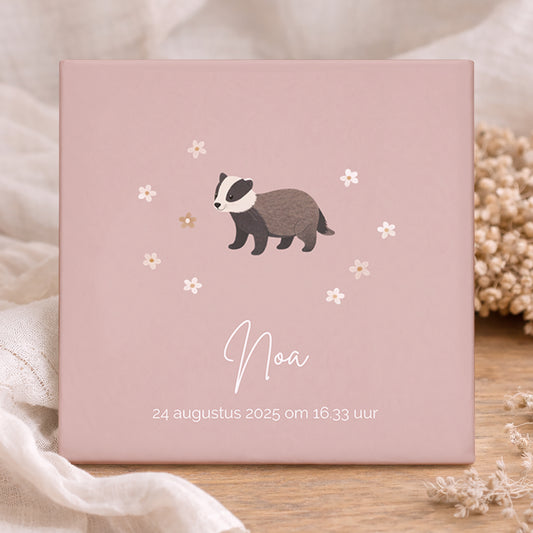 Geboorte Tegel - Bosdieren Das Gepersonaliseerd