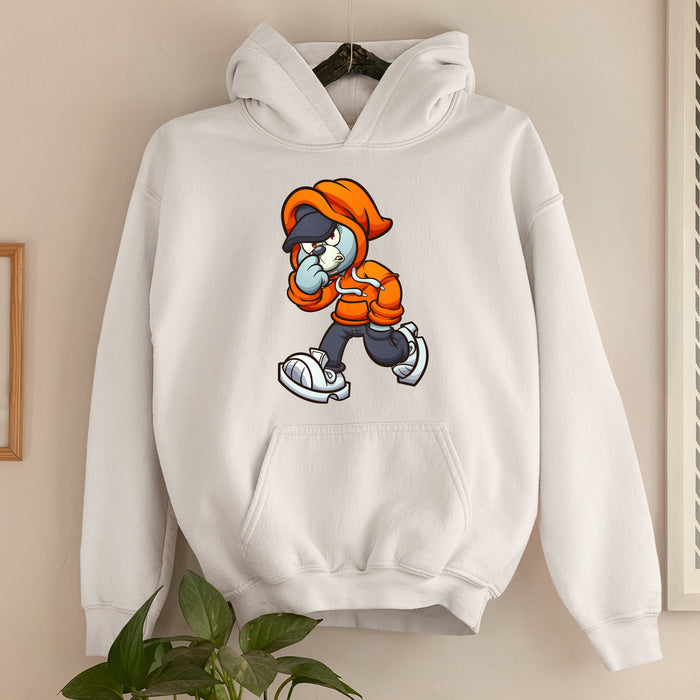 Hoodie met Beer en Oranje hoodie