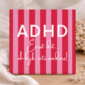 Tegel - ADHD eerst dit… oh kijk, iets anders!