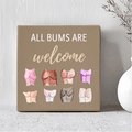 Tegel - All Bums Are Welcome - Printazzy