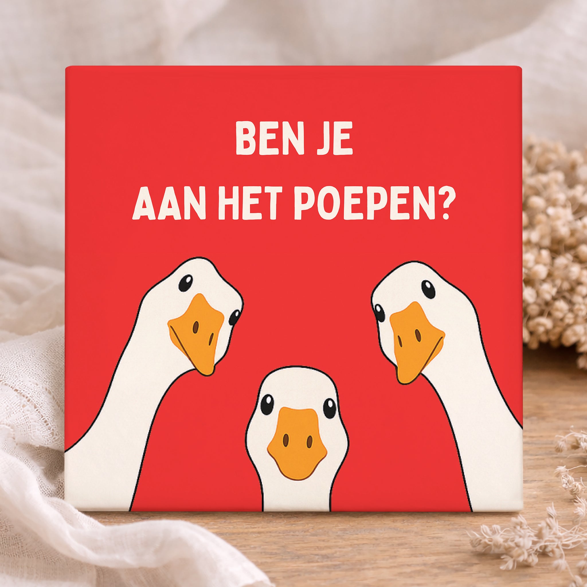 Tegel - Ben Je Aan Het Poepen?