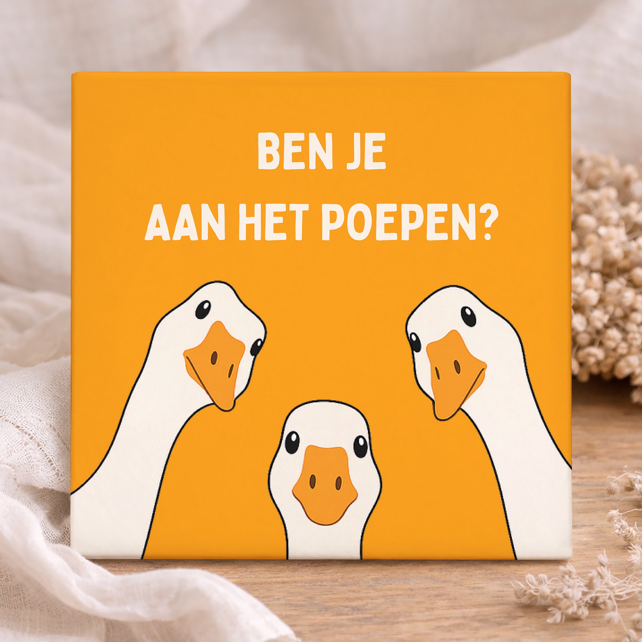 Tegel - Ben Je Aan Het Poepen?