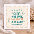 Tegel - Chef was cute