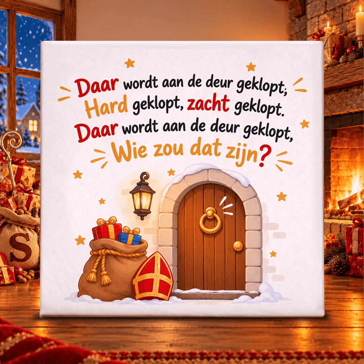 Tegel - Daar wordt aan de deur geklopt