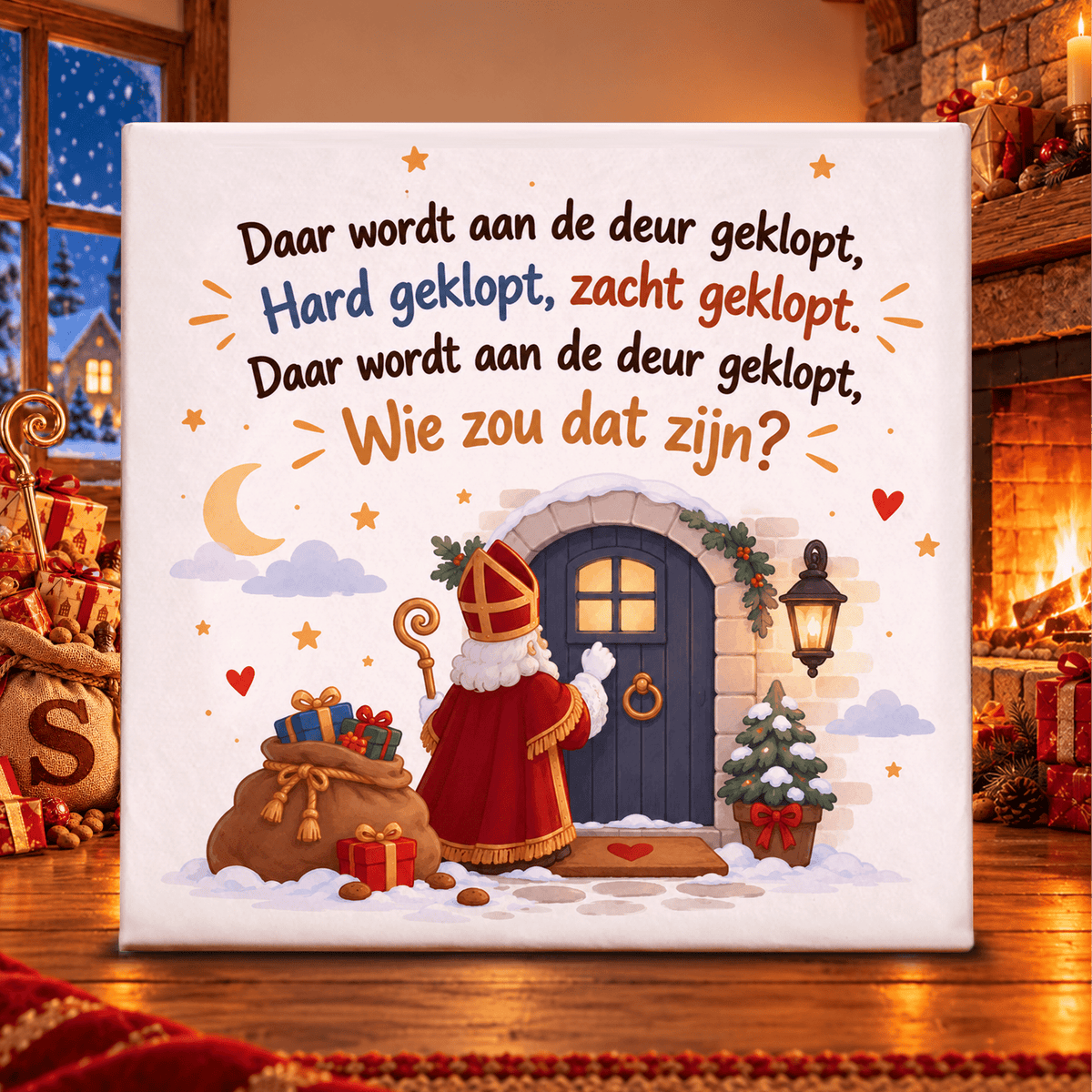 Tegel - Daar wordt aan de deur geklopt