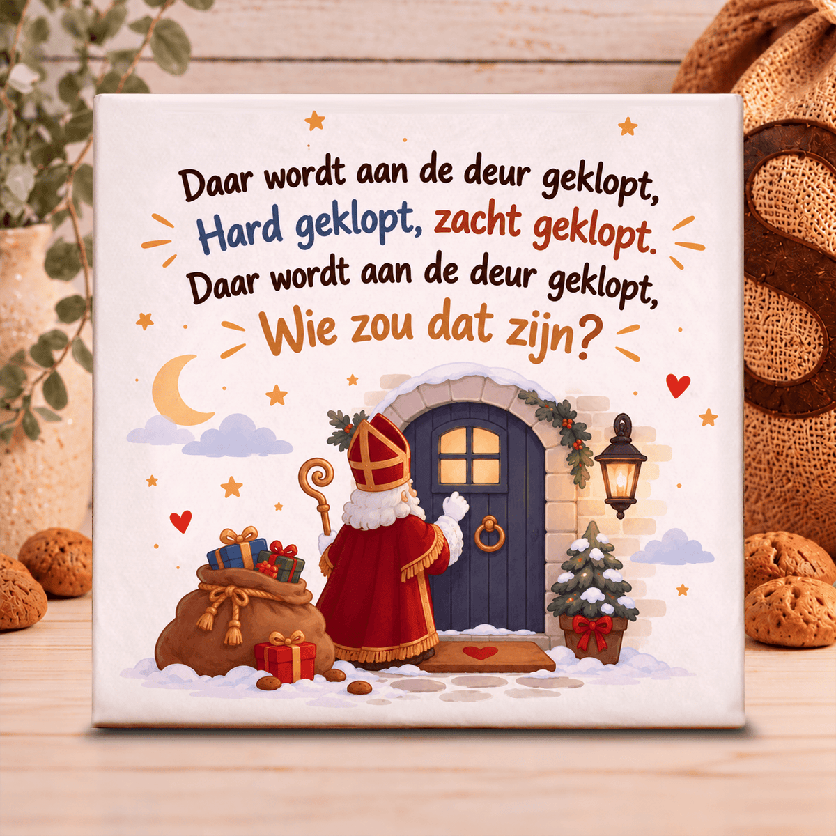 Tegel - Daar wordt aan de deur geklopt