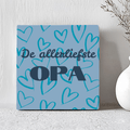 Tegel - De Allerliefste Opa - Printazzy