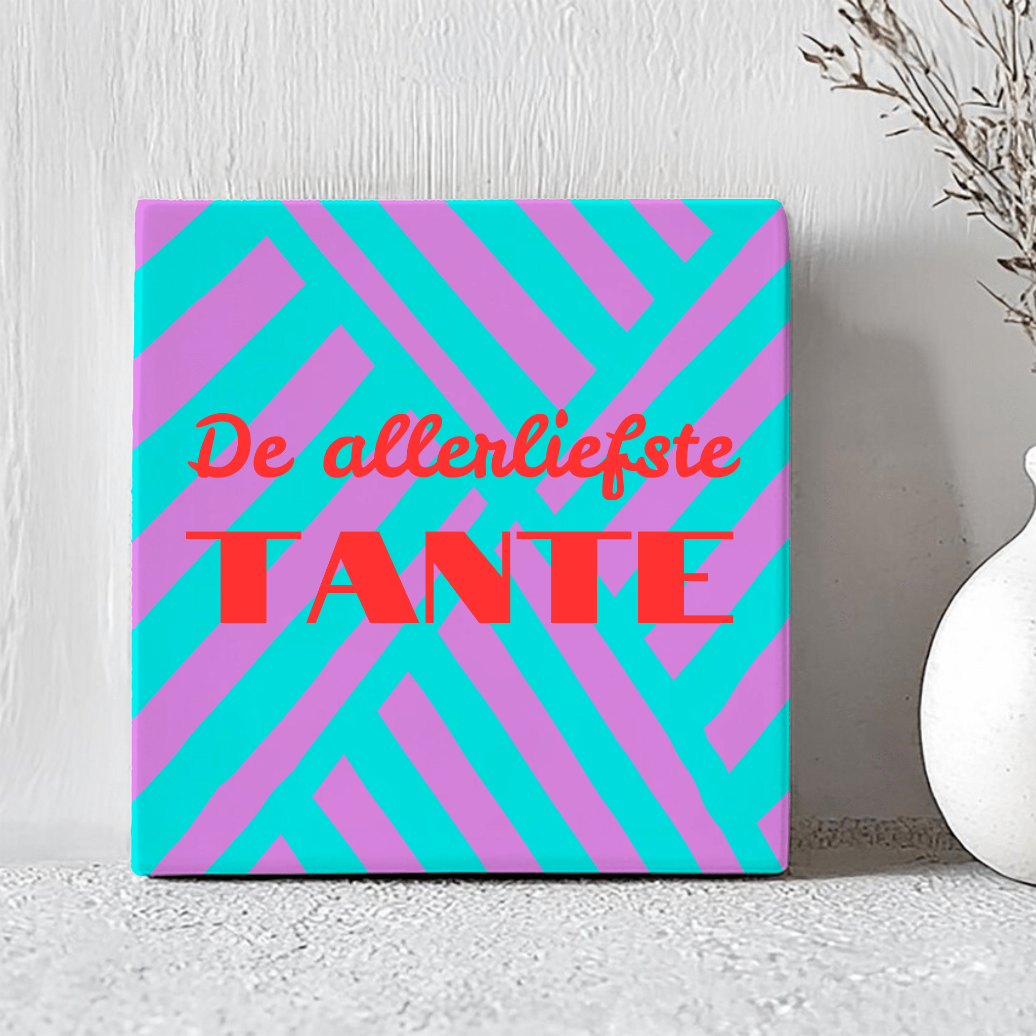 Tegel- De Allerliefste Tante - Printazzy