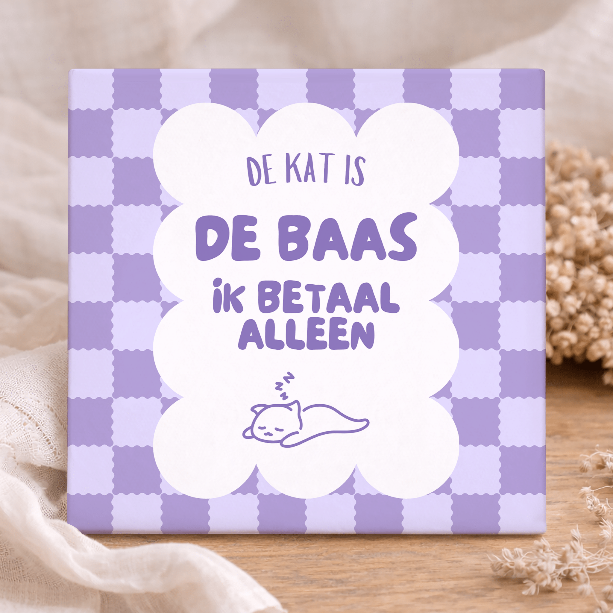 Tegel - De Kat Is De Baas
