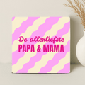 Tegel - De allerliefste papa en mama - Printazzy