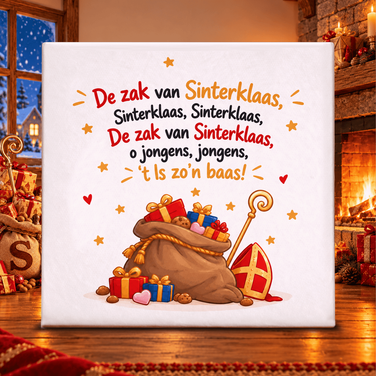 Tegel - De zak van Sinterklaas