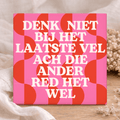Tegel - Denk Niet Bij Het Laatste Vel
