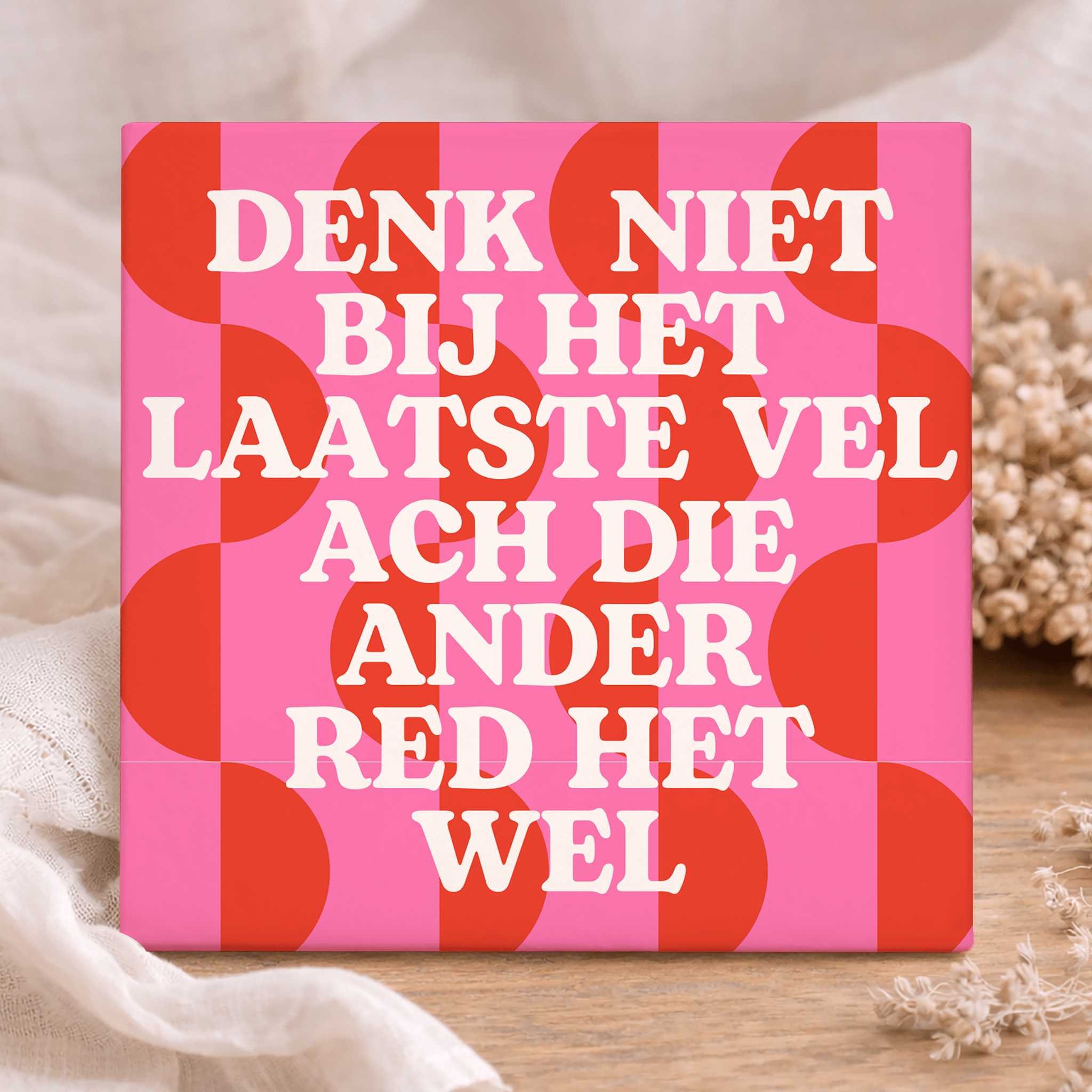 Tegel - Denk Niet Bij Het Laatste Vel