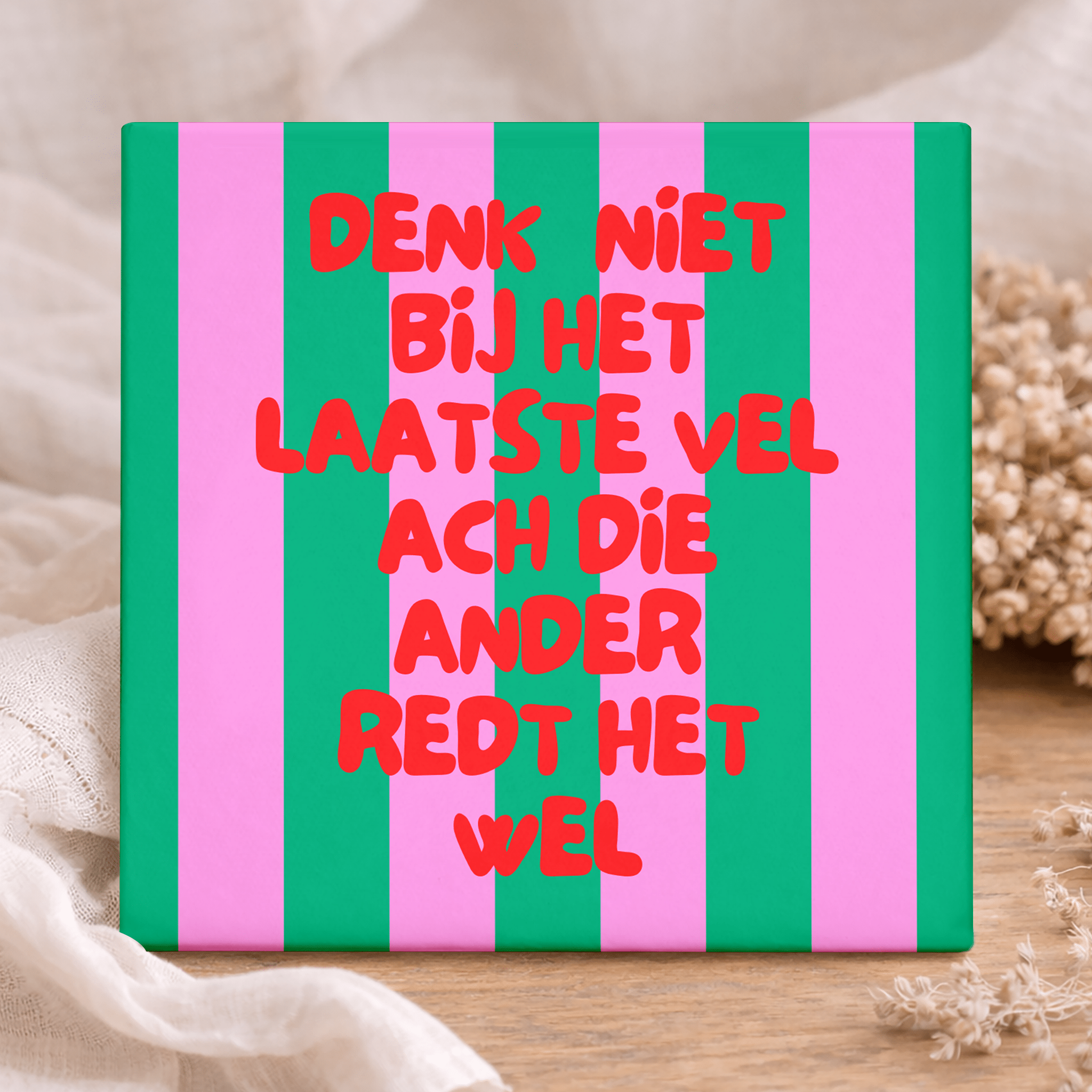 Tegel - Denk Niet Bij Het Laatste Vel