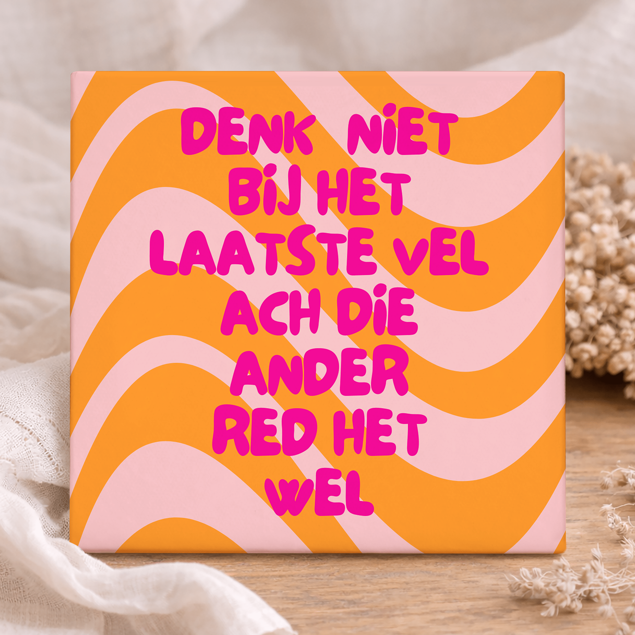 Tegel - Denk Niet Bij Het Laatste Vel