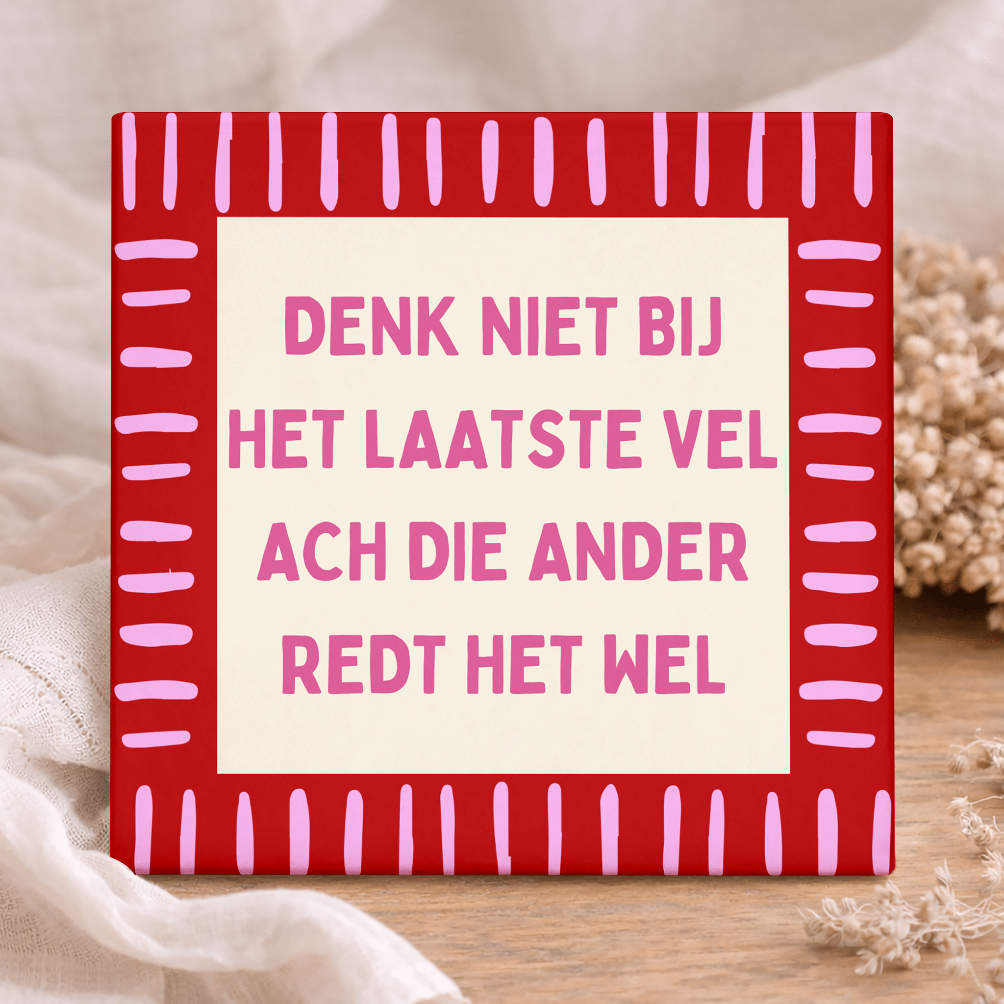 Tegel - Denk Niet Bij Het Laatste Vel