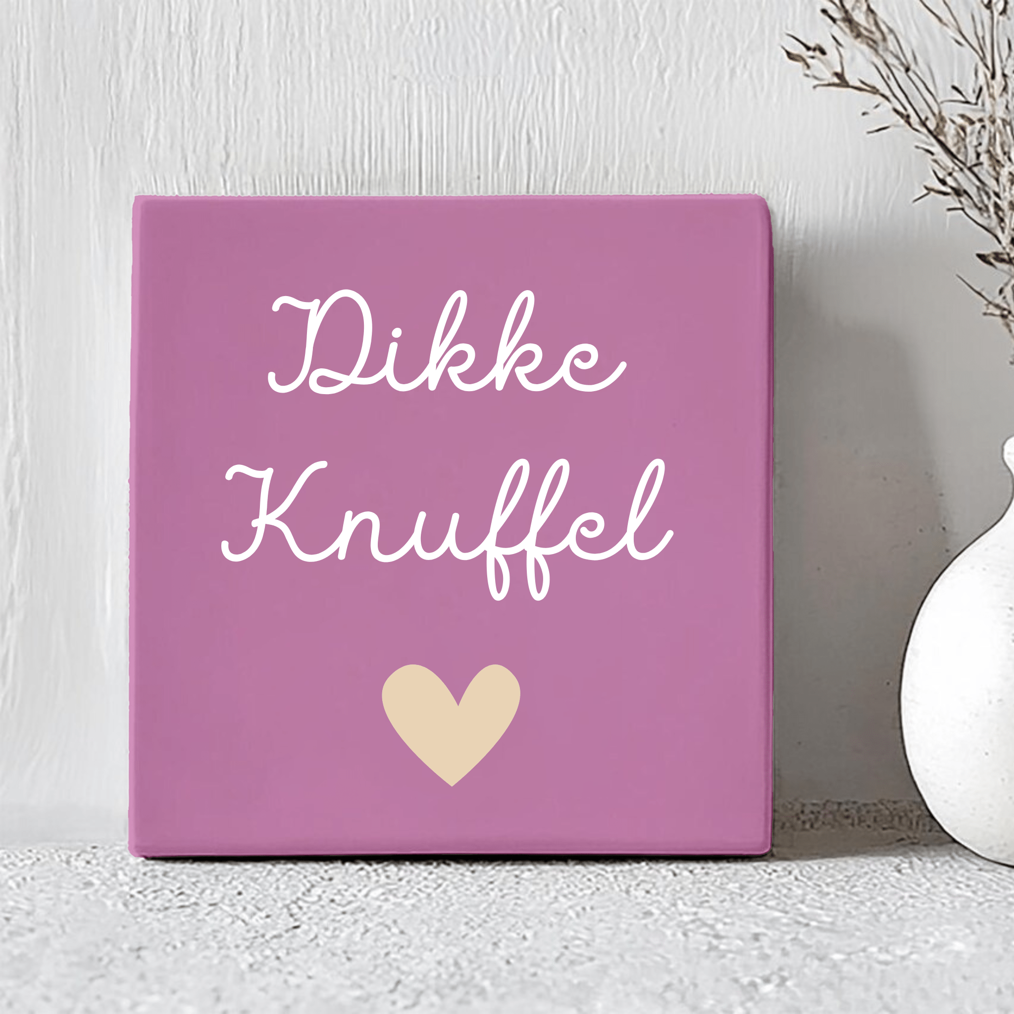 Tegel - Dikke Knuffel <3 - Printazzy