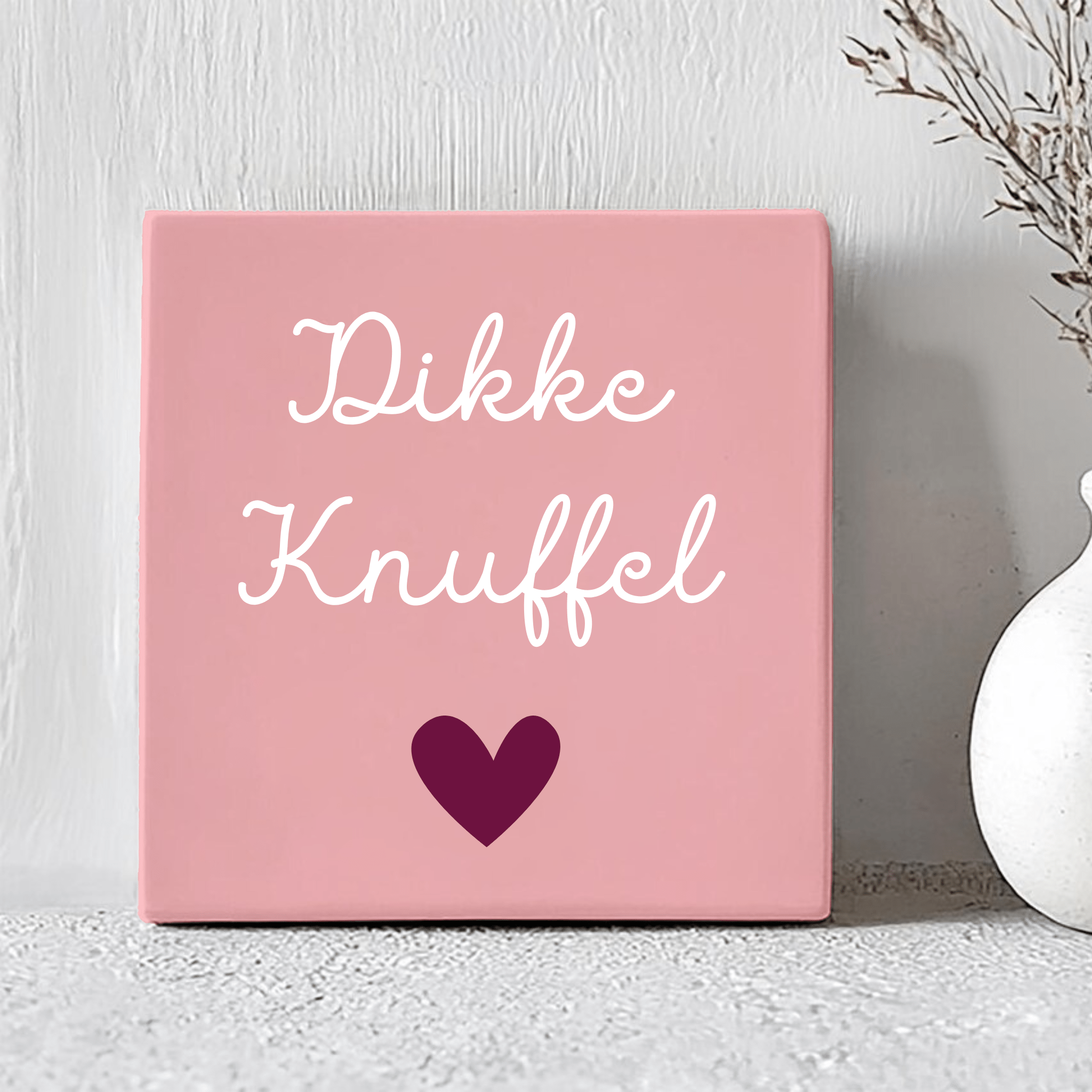 Tegel - Dikke Knuffel <3 - Printazzy