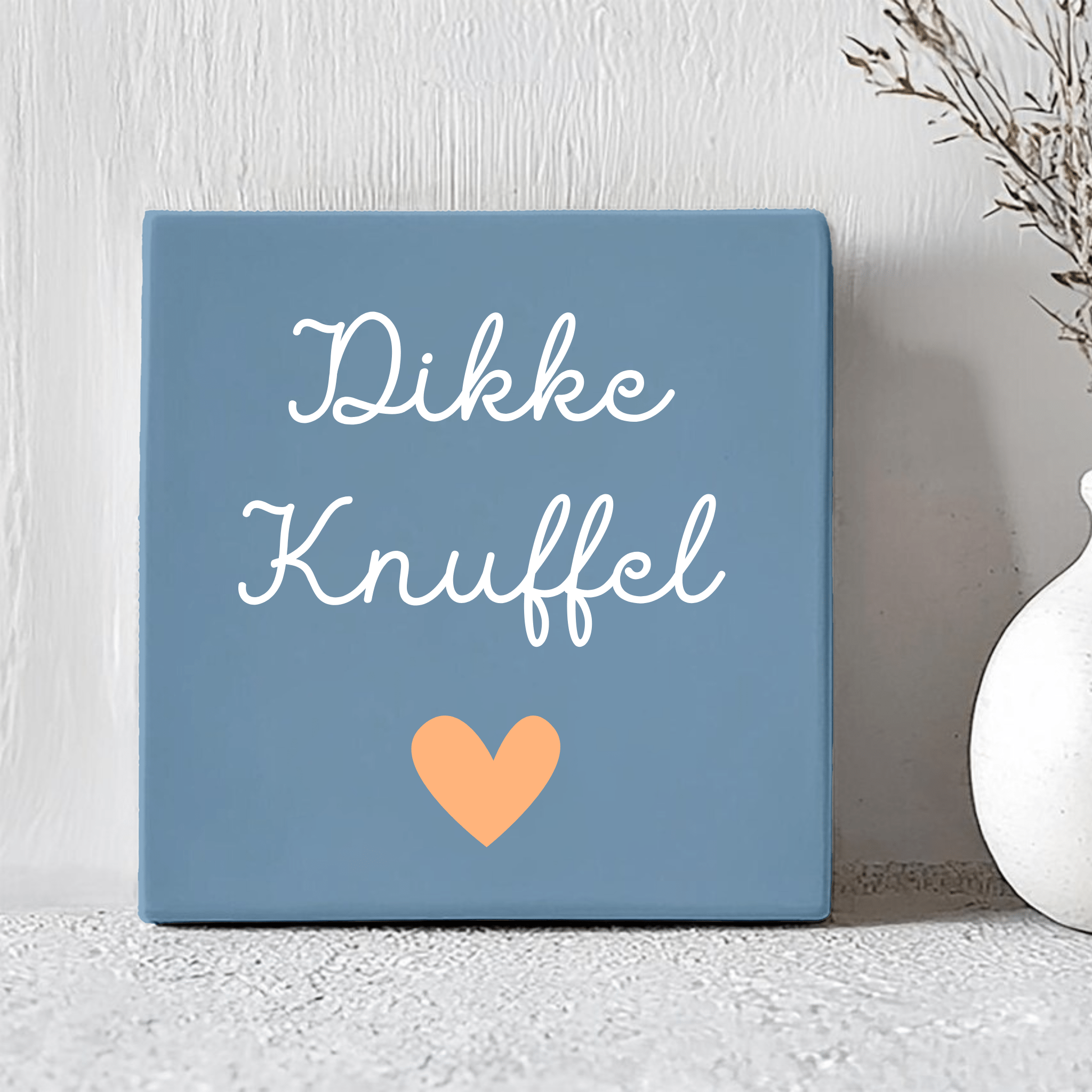 Tegel - Dikke Knuffel <3 - Printazzy