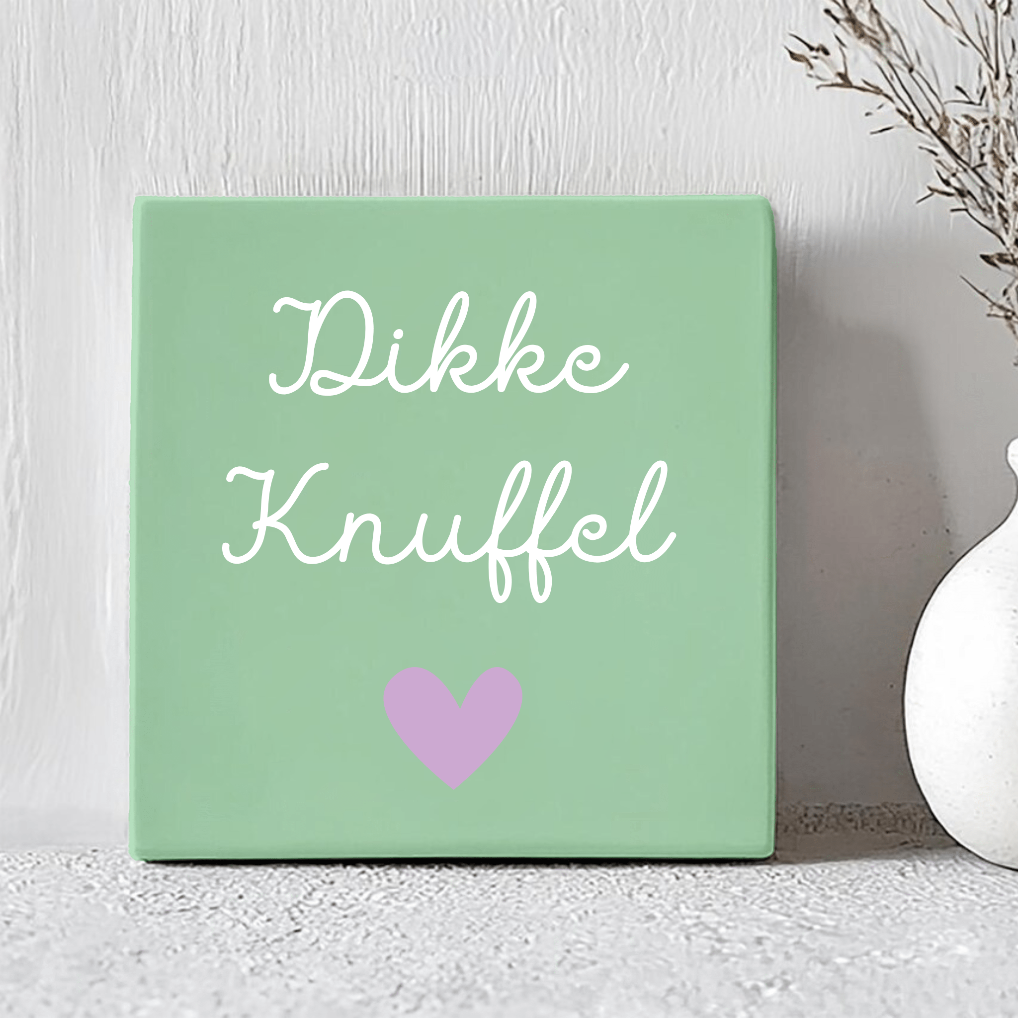 Tegel - Dikke Knuffel <3 - Printazzy