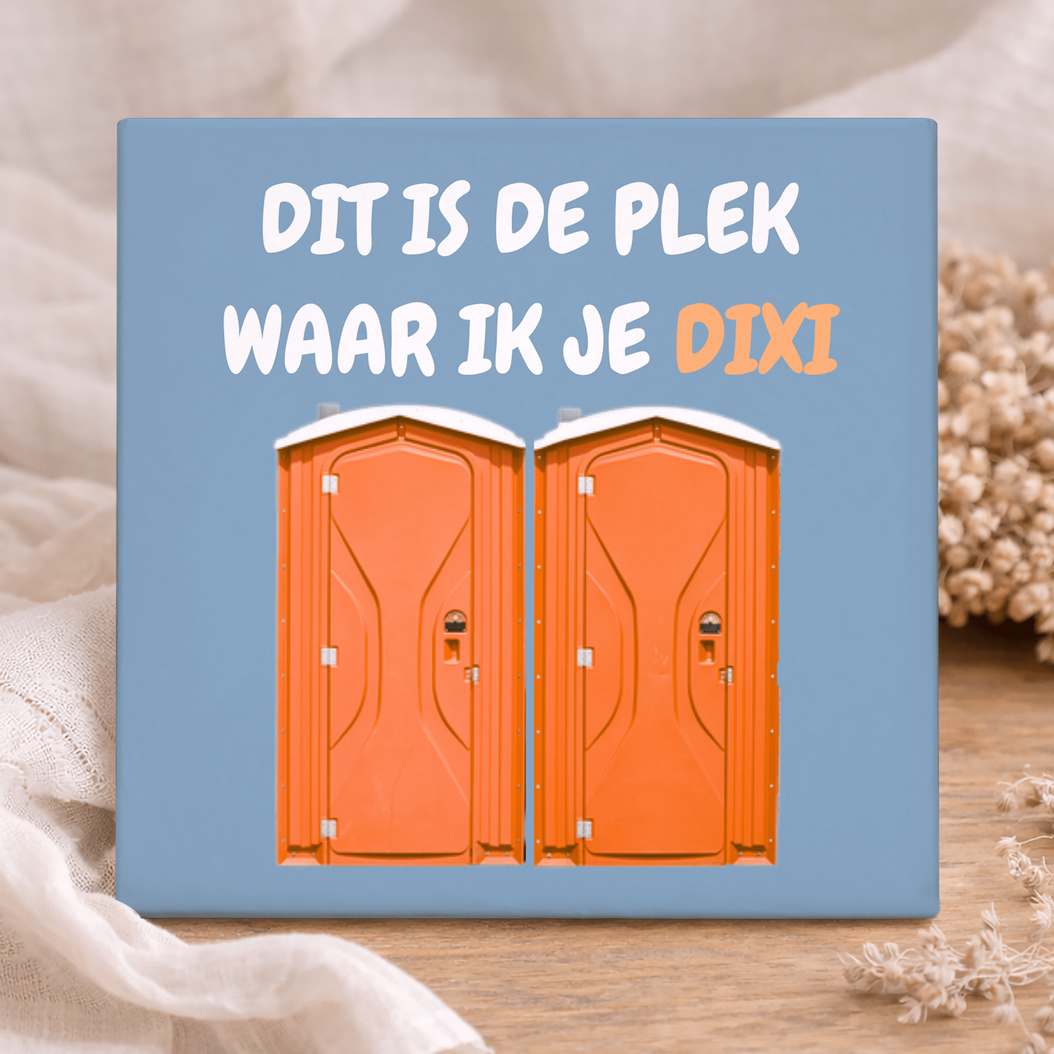 Tegel - Dit Is De Plek Waar Ik Je Dixi