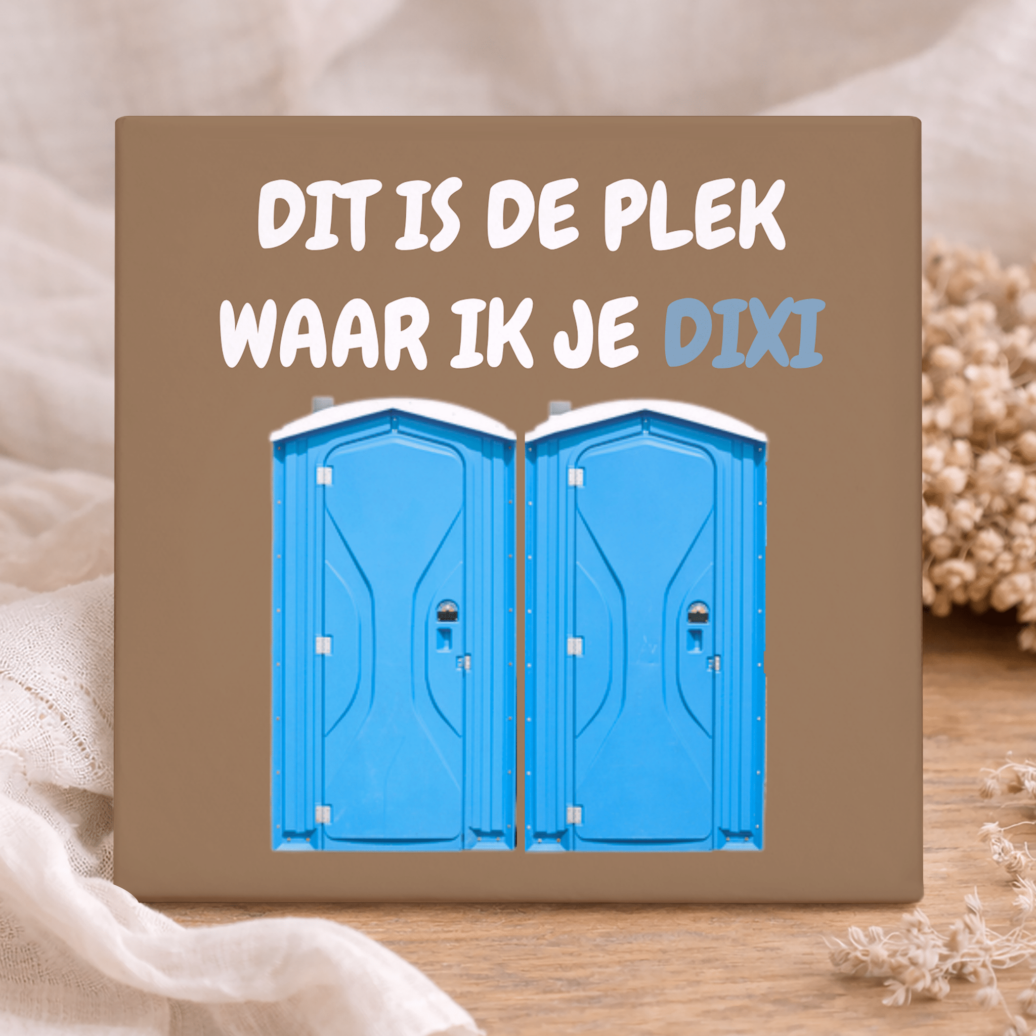 Tegel - Dit Is De Plek Waar Ik Je Dixi