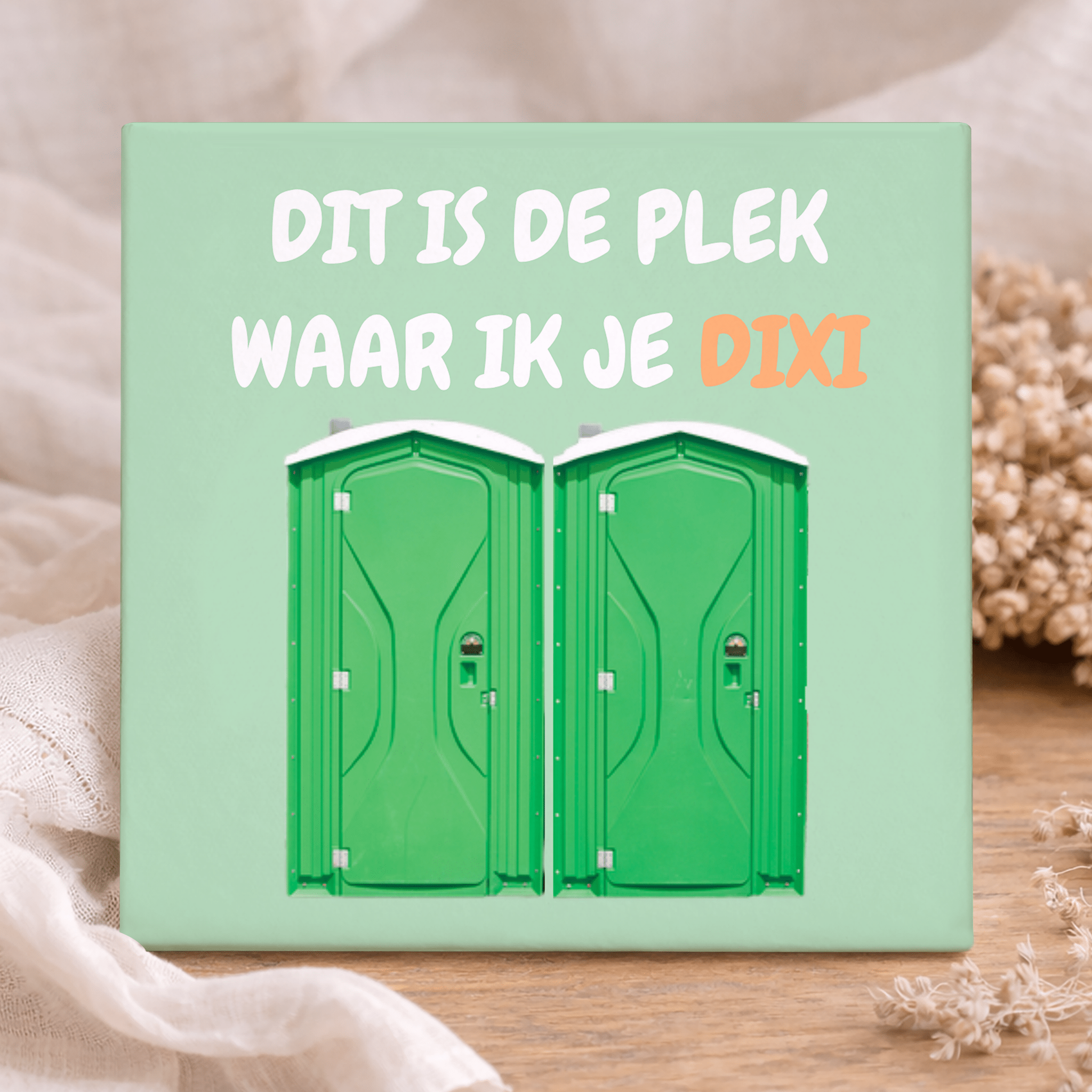 Tegel - Dit Is De Plek Waar Ik Je Dixi