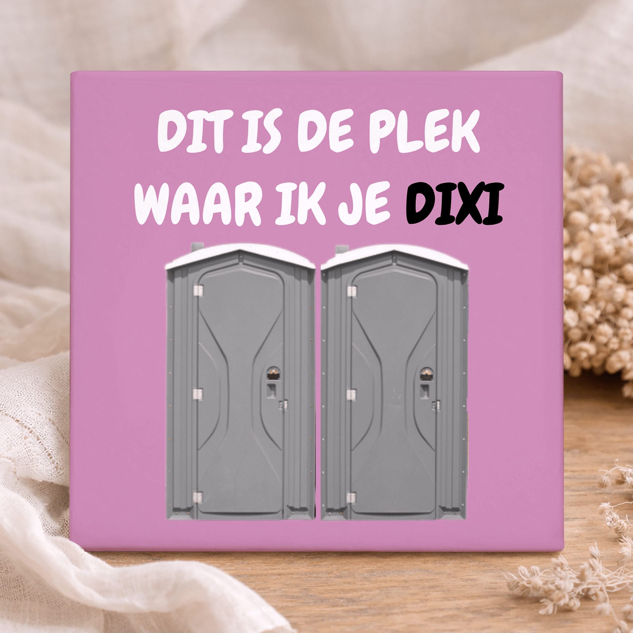 Tegel - Dit Is De Plek Waar Ik Je Dixi