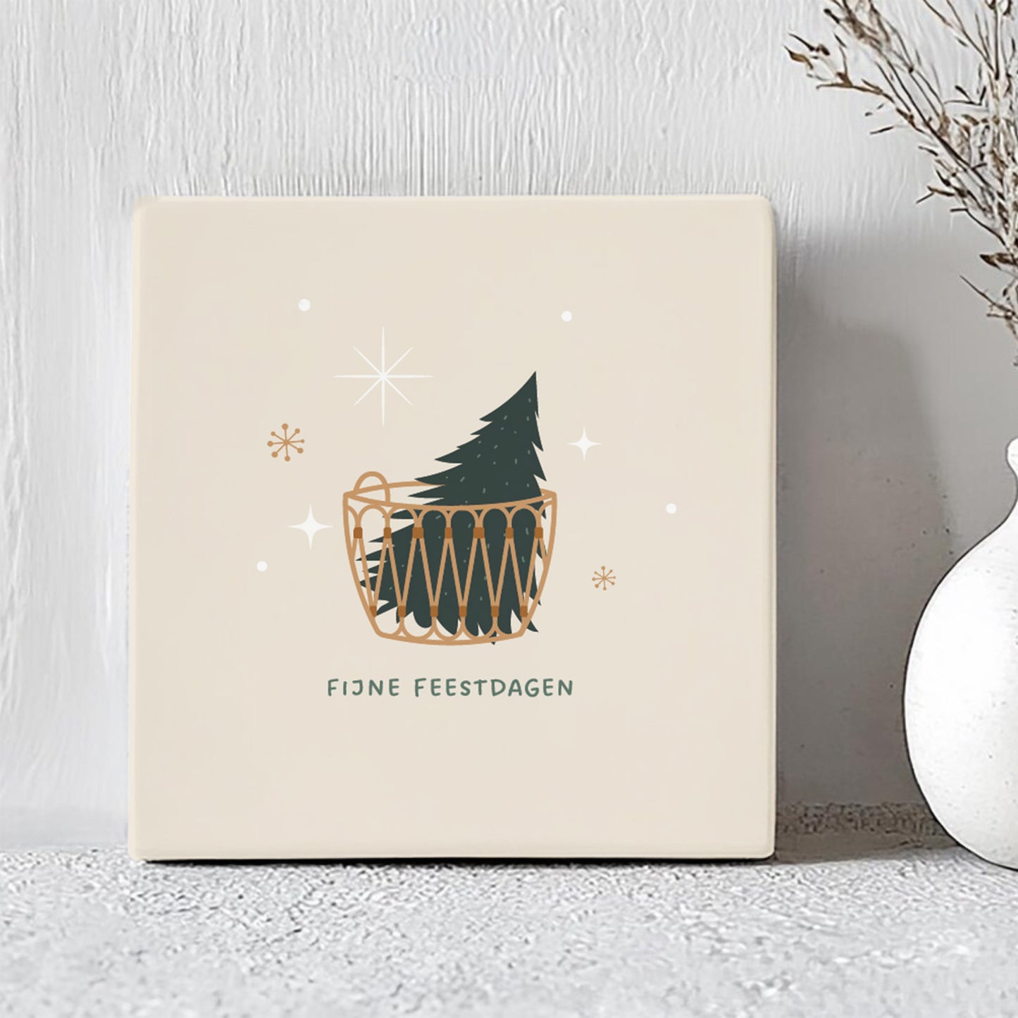 Tegel - Fijne Feestdagen