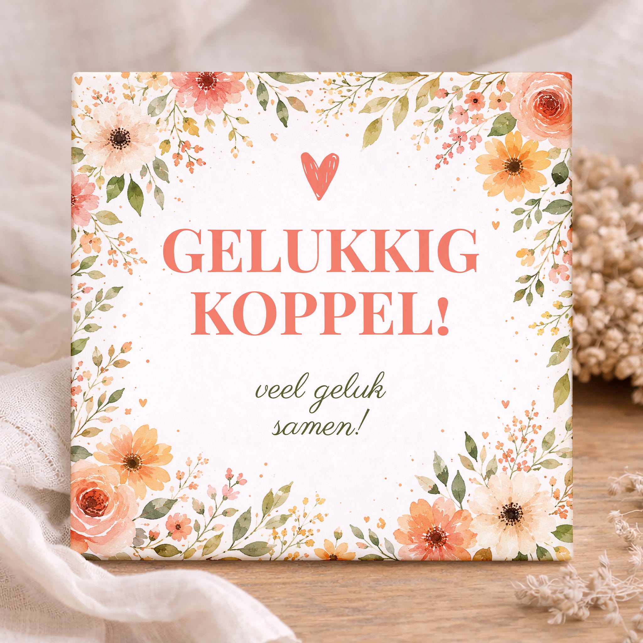 Tegel - Gelukkig koppel