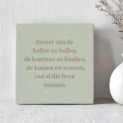 Tegel - Geniet van de Bollen en Ballen