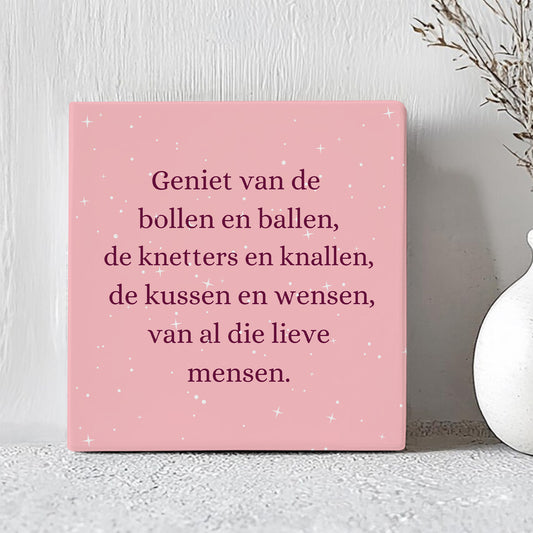 Tegel - Geniet van de Bollen en Ballen