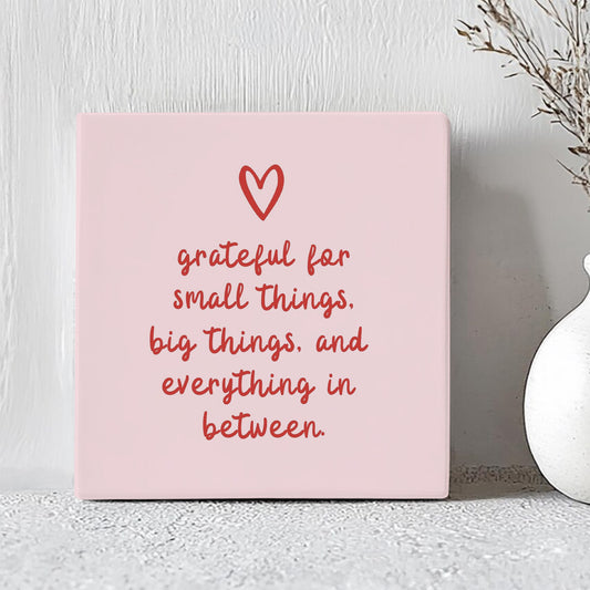 Tegel - Grateful For Small Things..