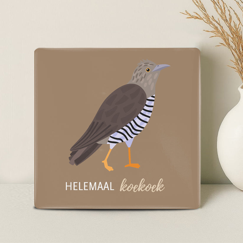 Tegel - Helemaal koekoek - Printazzy