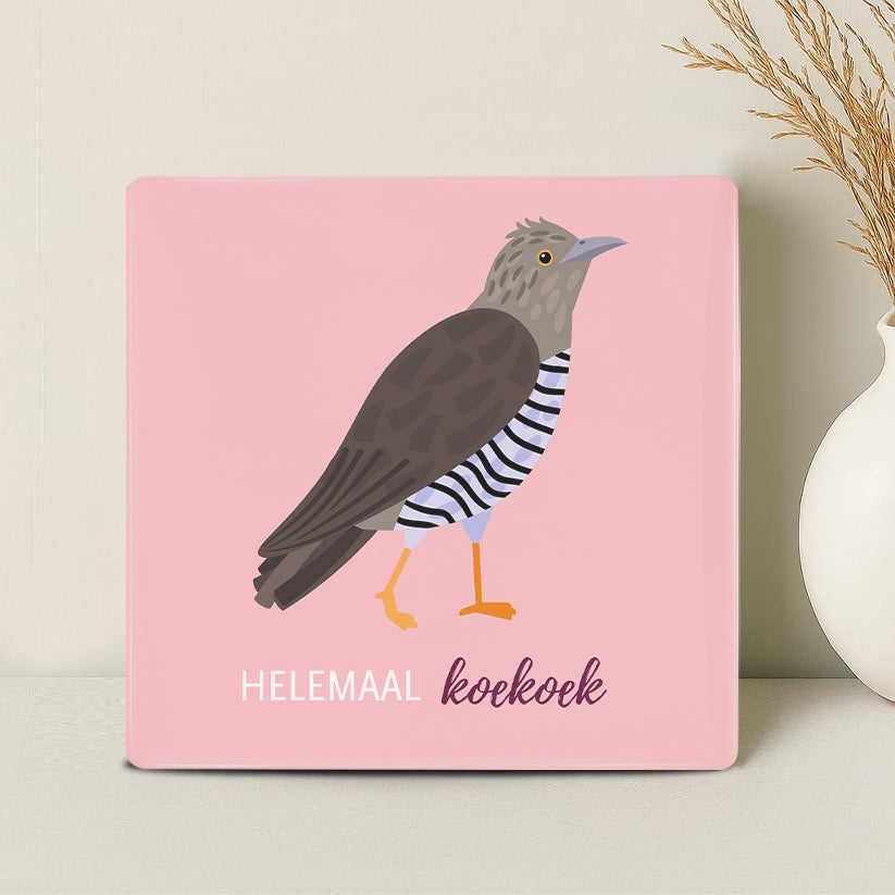 Tegel - Helemaal koekoek - Printazzy