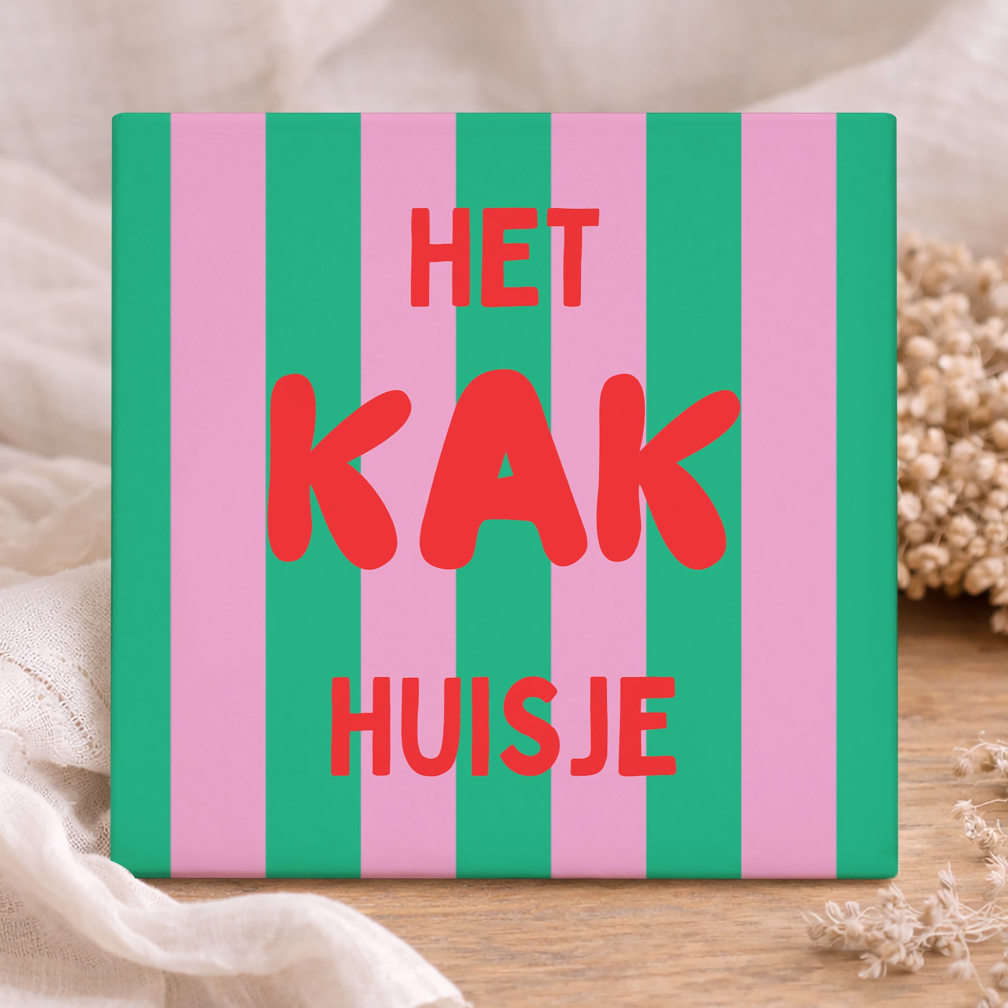 Tegel - Het Kak Huisje