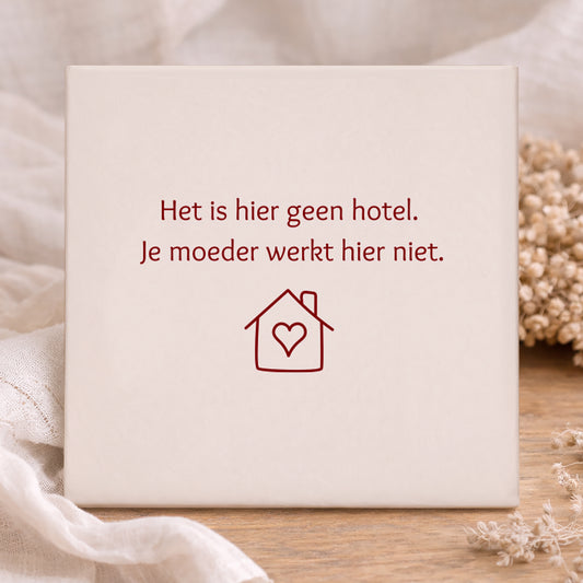Tegel - Het is hier geen hotel