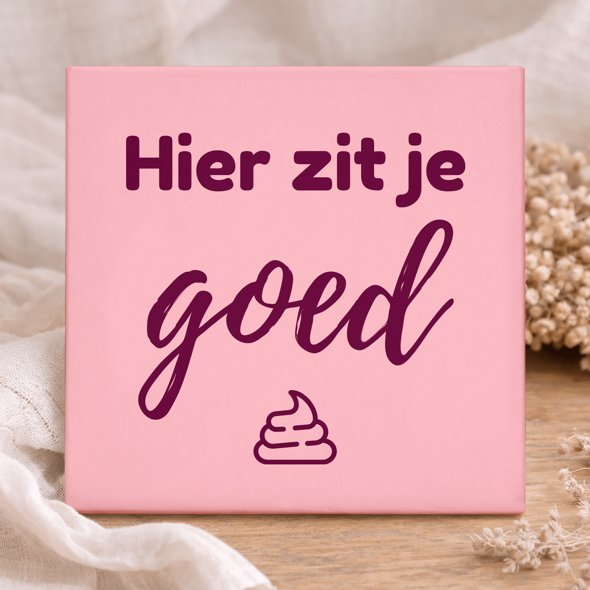 Tegel- Hier zit je goed