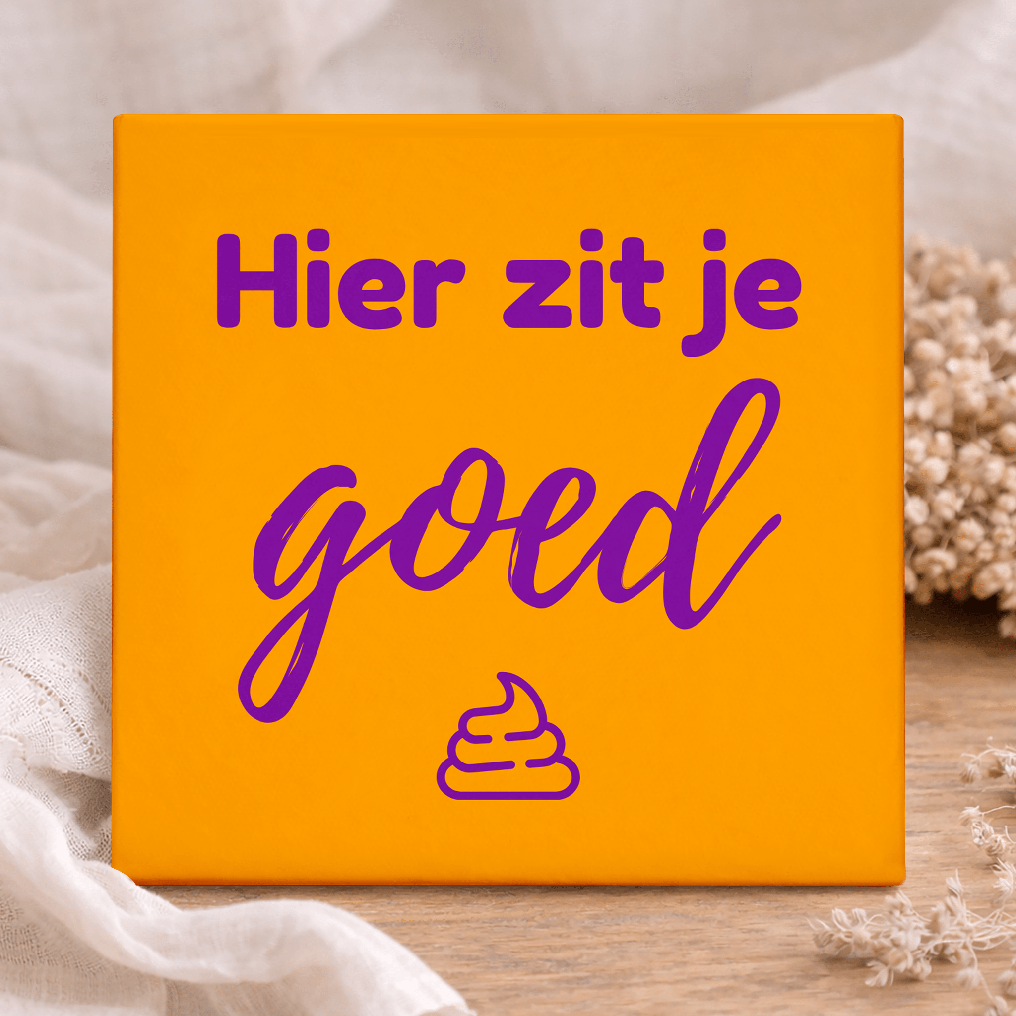 Tegel- Hier zit je goed