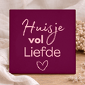 Tegel - Huisje Vol Liefde