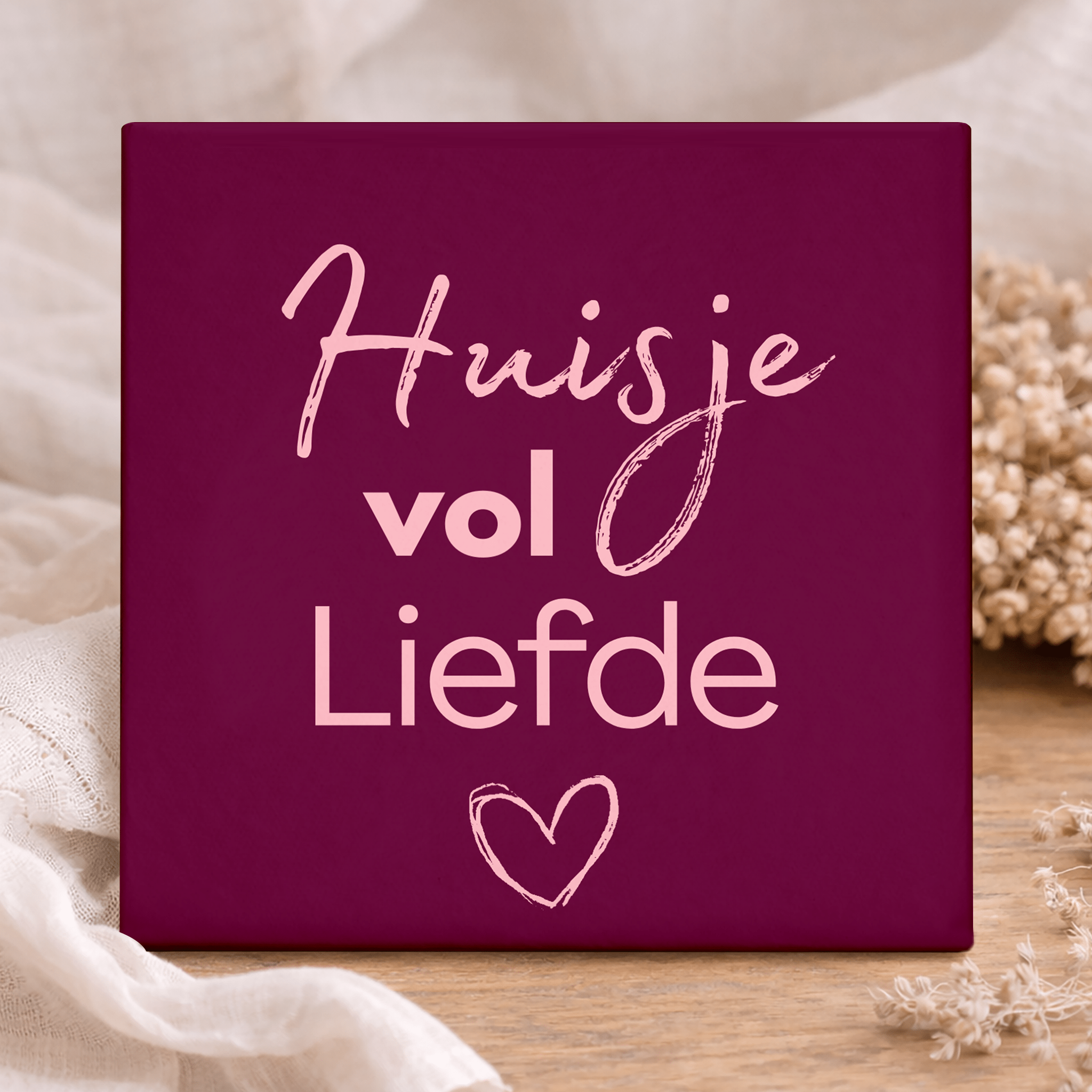 Tegel - Huisje Vol Liefde