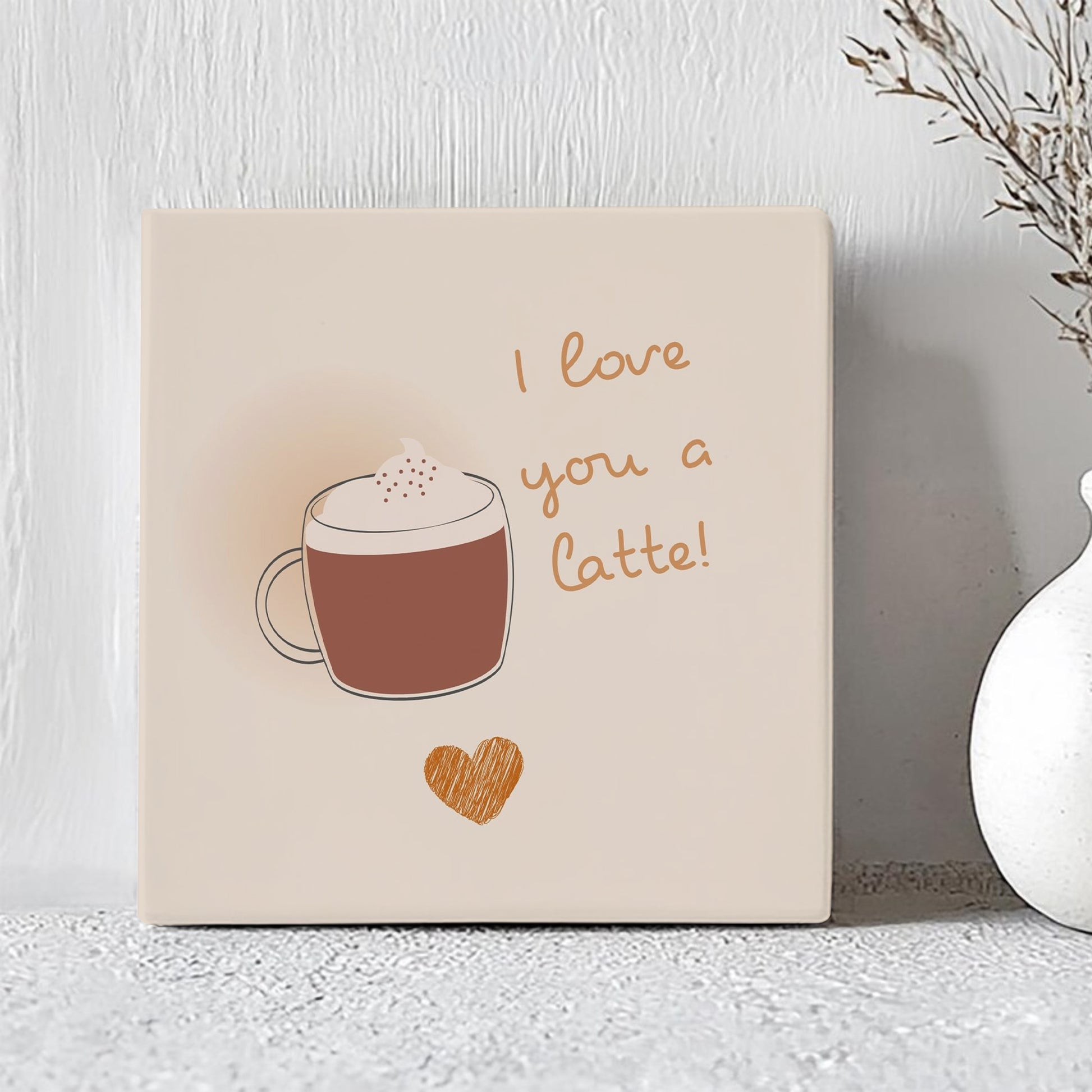 Tegel - I love you a latte!