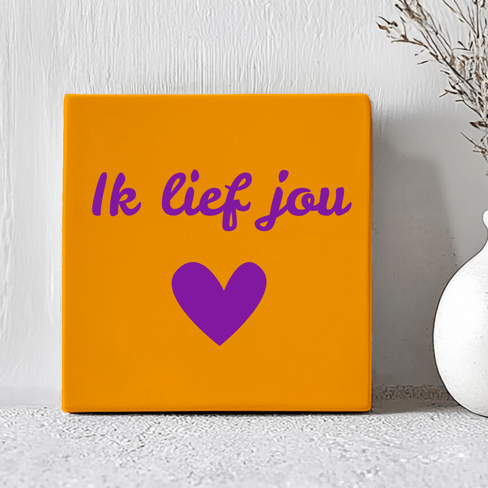 Tegel - Ik Lief Jou - Printazzy