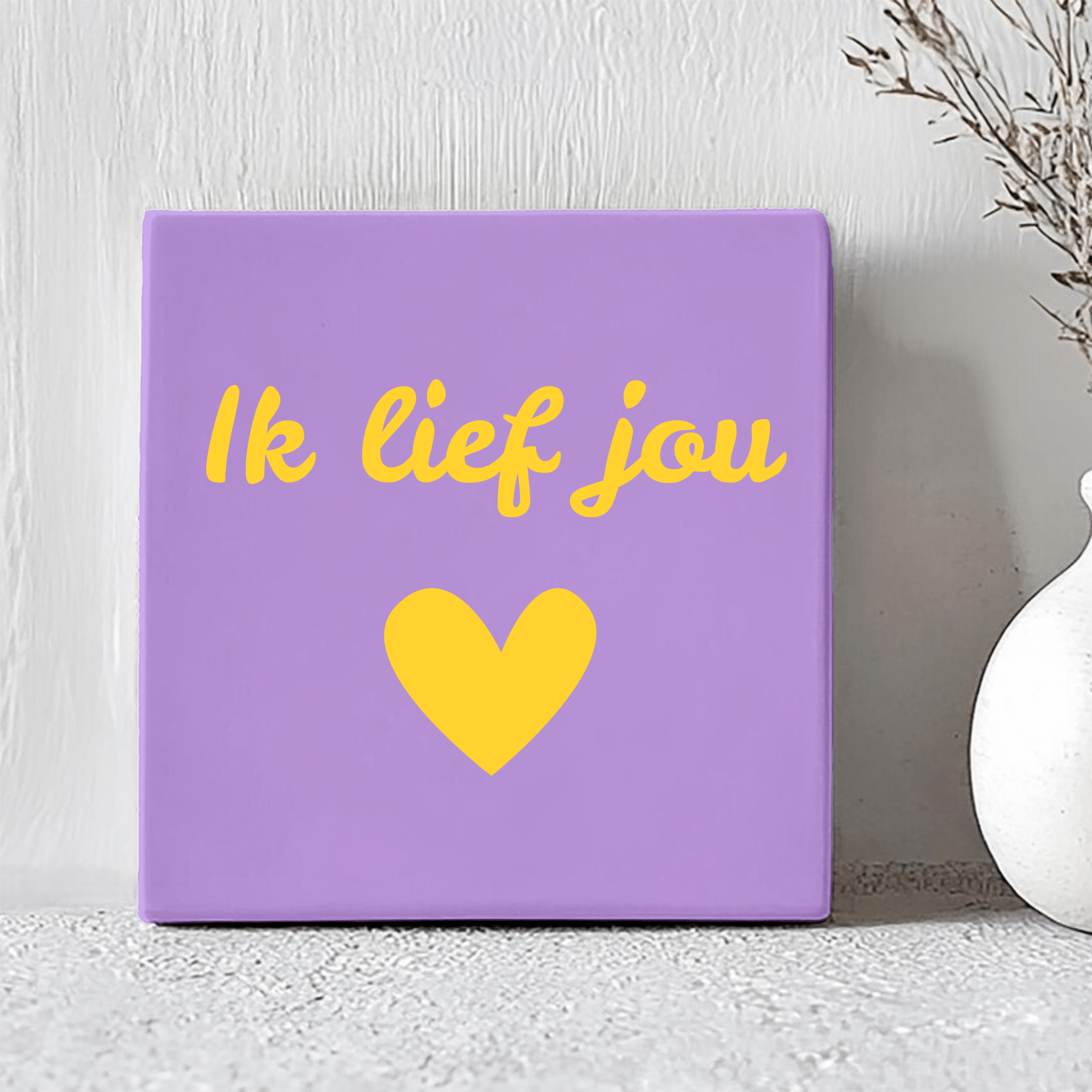 Tegel - Ik Lief Jou - Printazzy