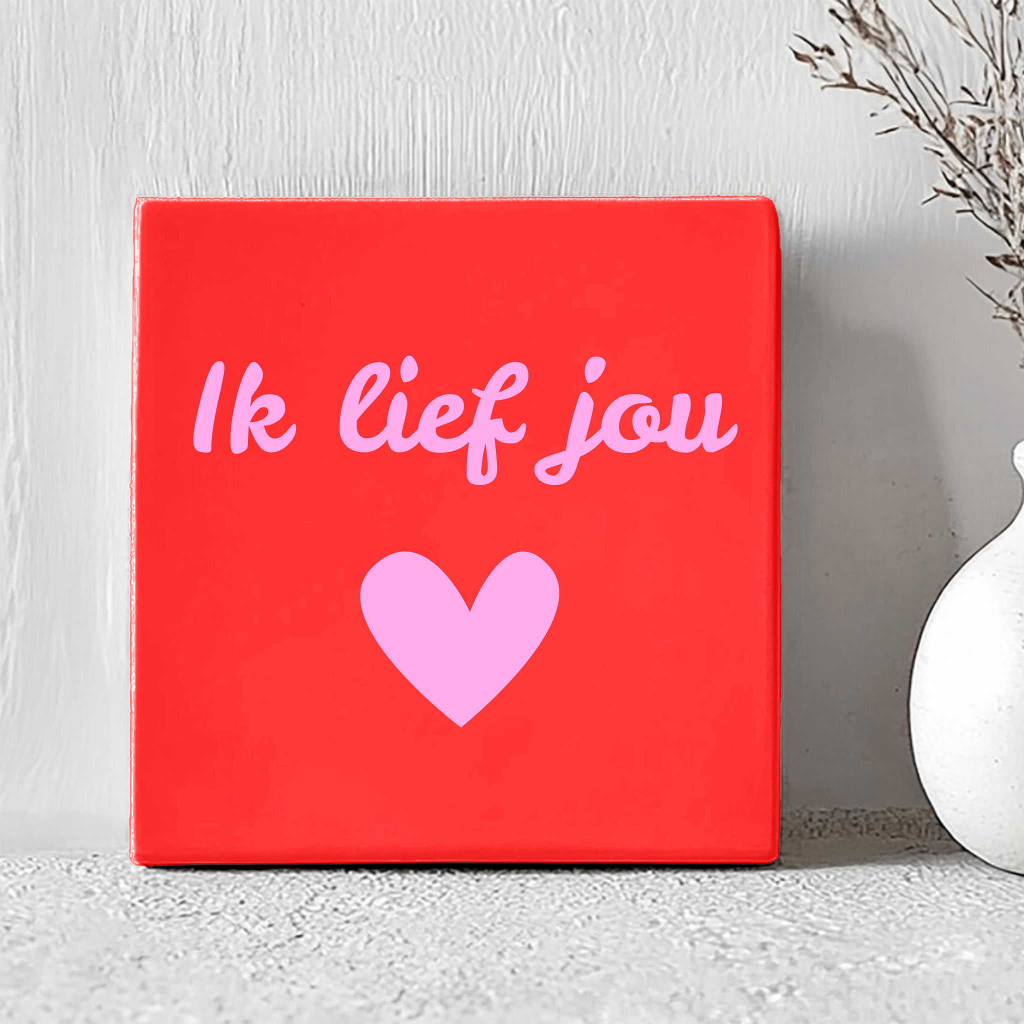 Tegel - Ik Lief Jou - Printazzy